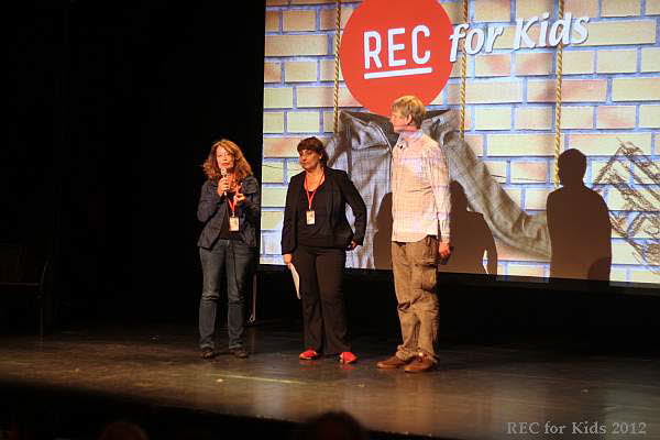Preisverleihung - Die Jury: Reinhilde Godulla, Katya Janho und Heiko Martens